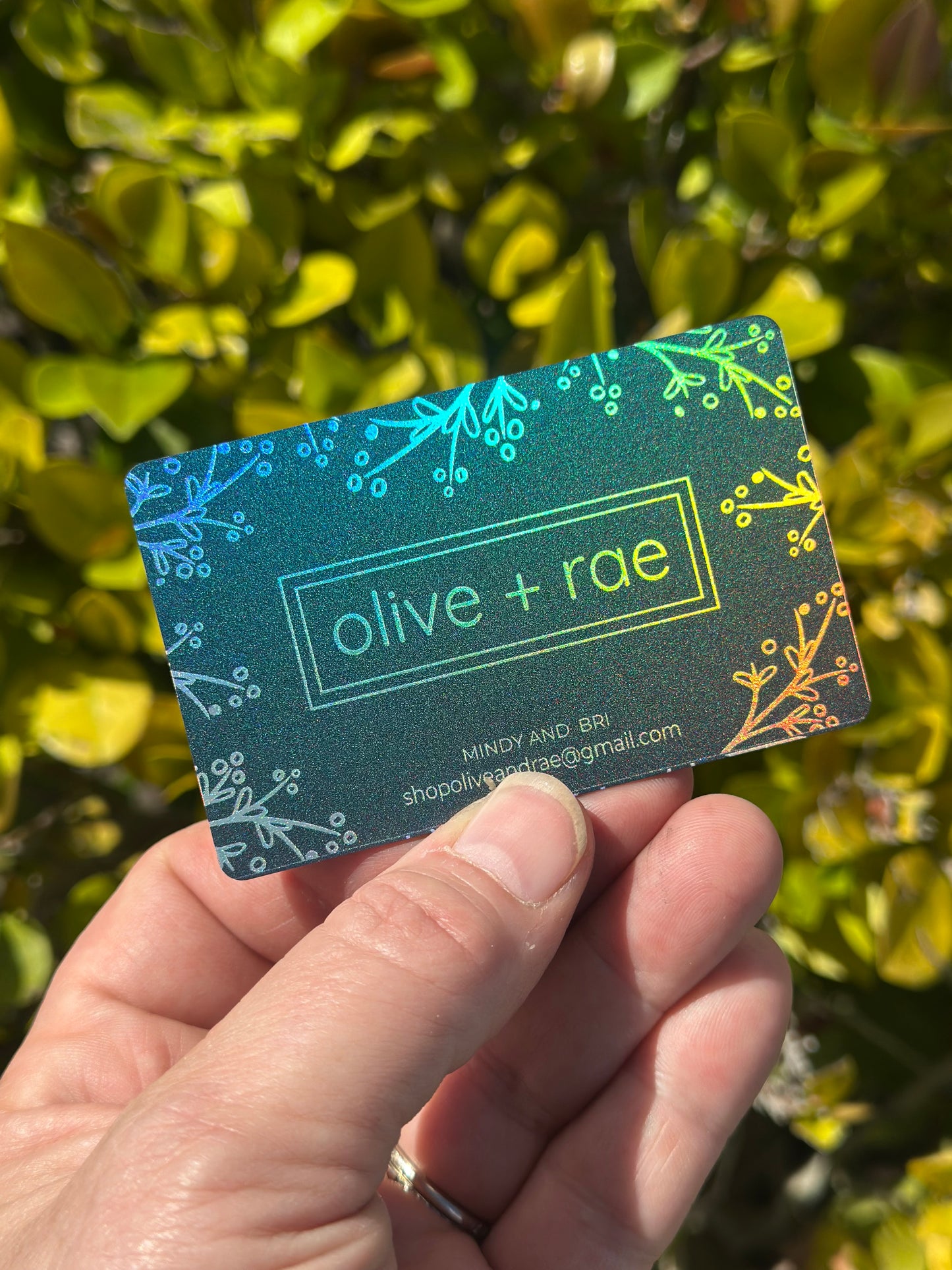 Holographic PVC Cards