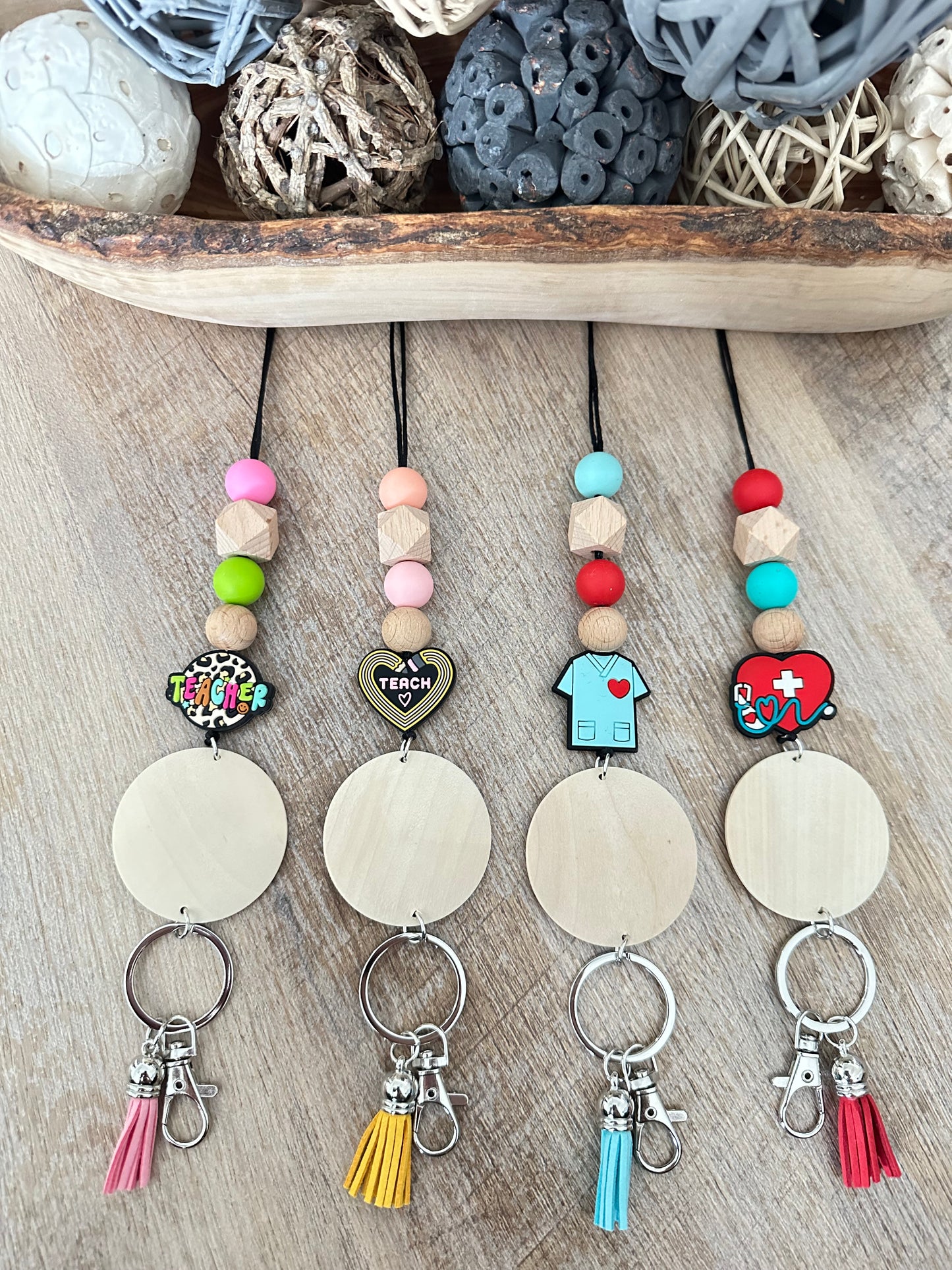 Silicone Bead Lanyard