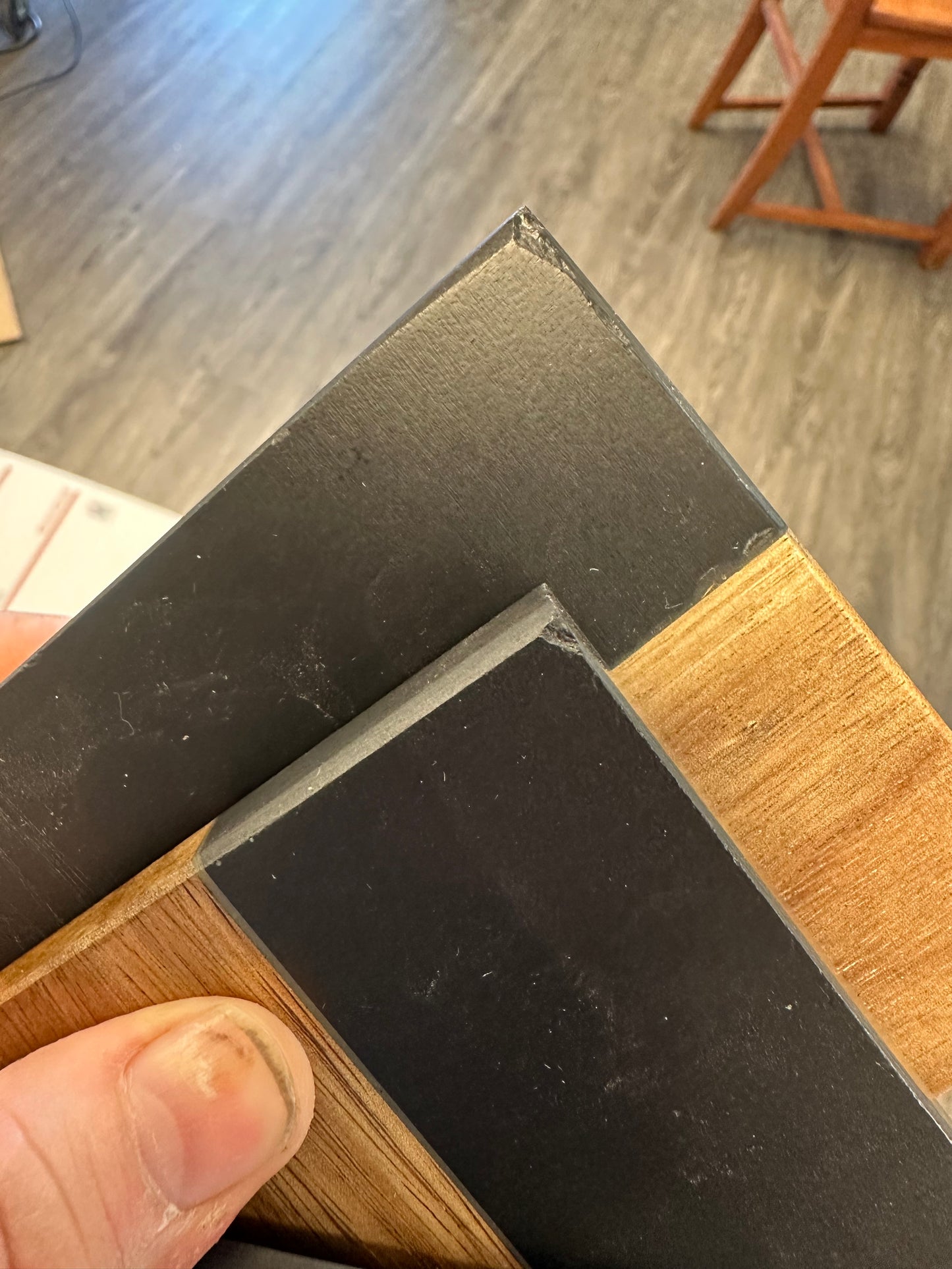 MYSTERY SCRATCH & DENT Acacia + Slate or Marble Coaster Set (FREE SHIPPING)
