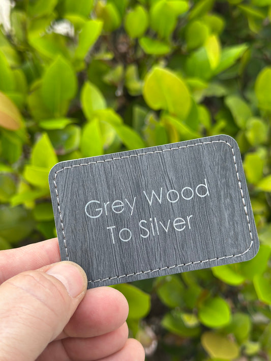 Leatherette Rectangle Patches