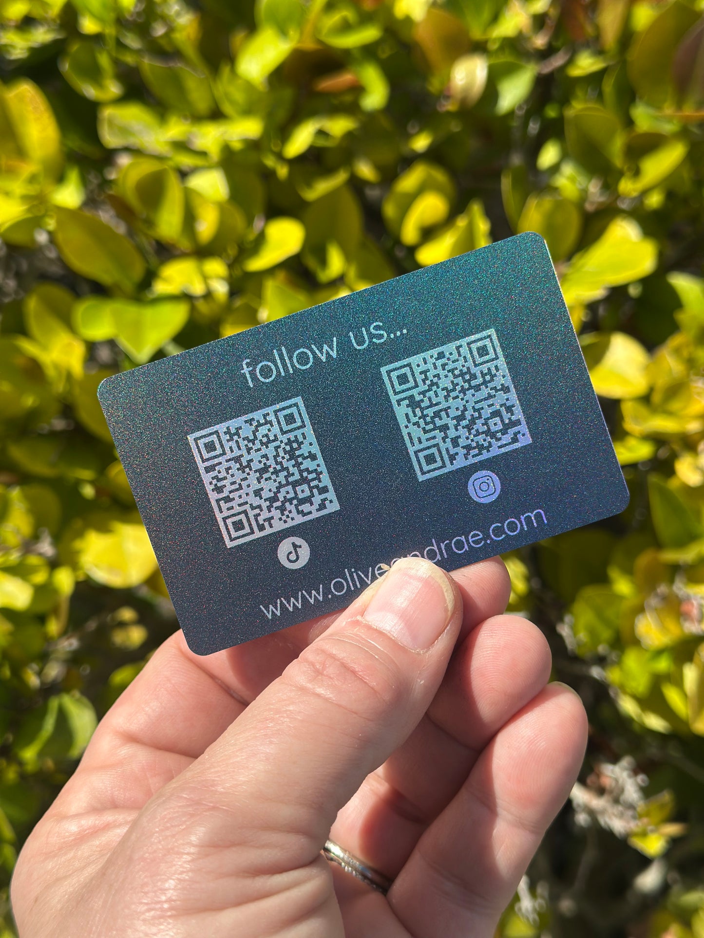 Holographic PVC Cards