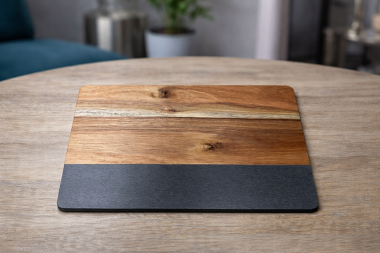 Acacia + Marble Board or Acacia + Stone Boards