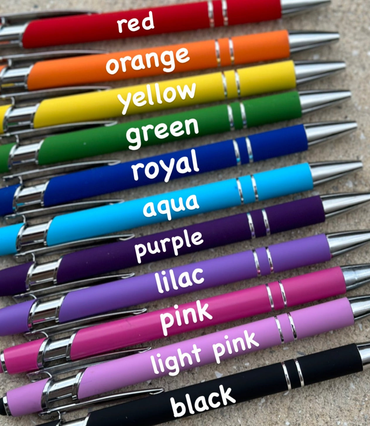 Blue Ink Pens