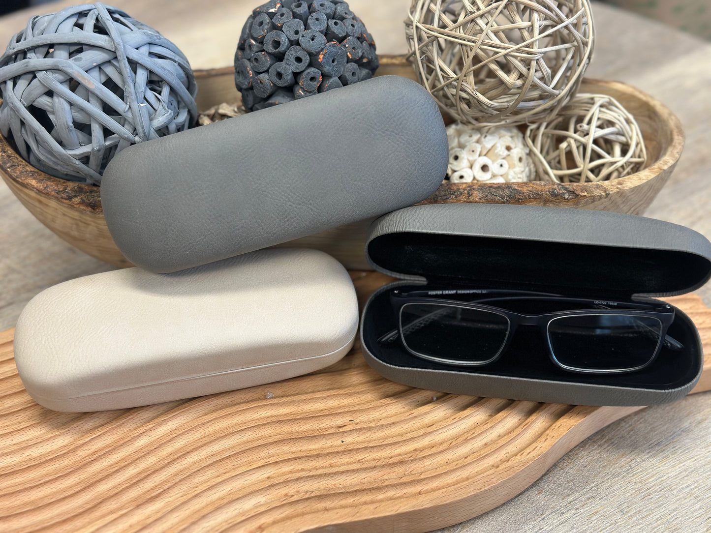 Leatherette Glasses Case