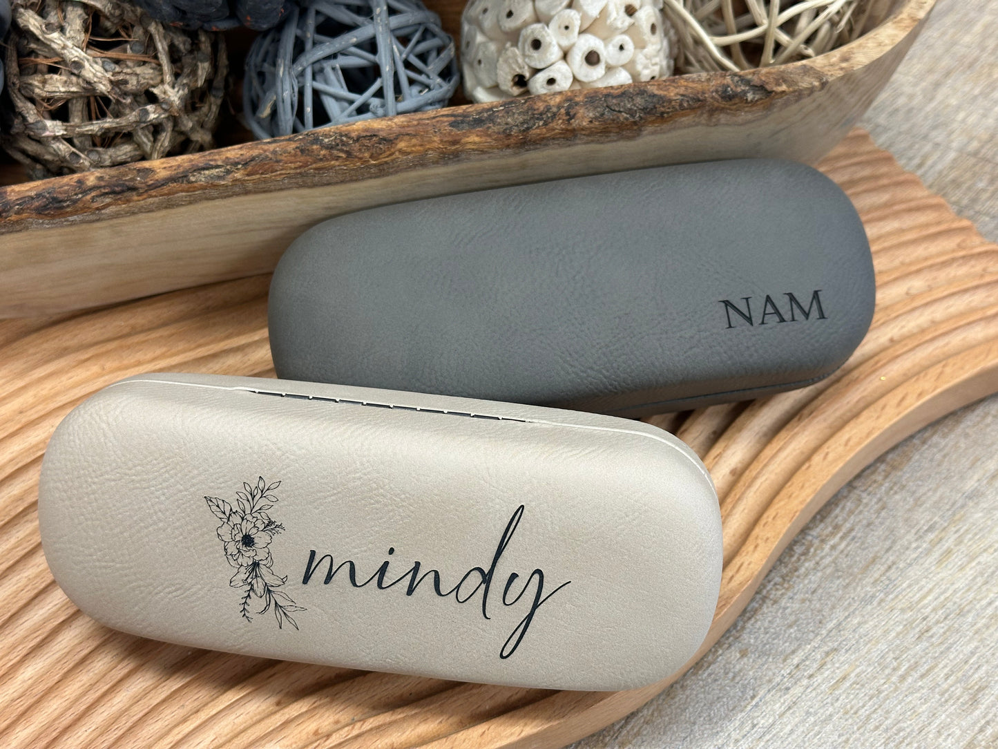 Leatherette Glasses Case