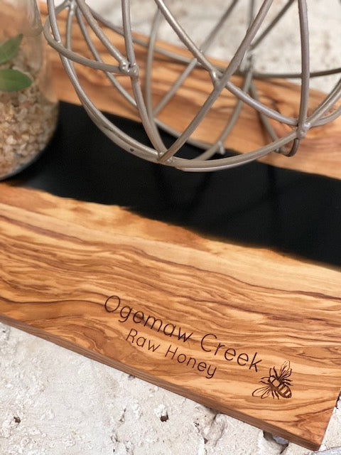 Olivewood + Resin Boards