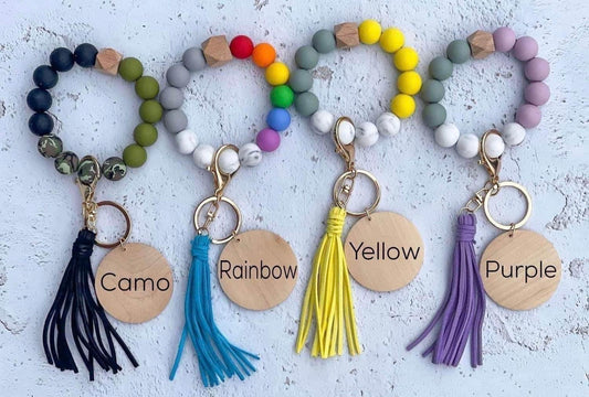 Silicone Bead Wristlet