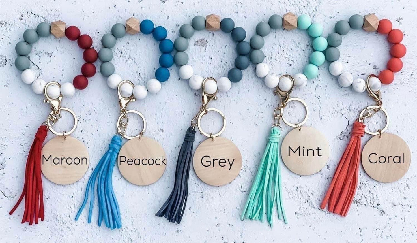 Silicone Bead Wristlet
