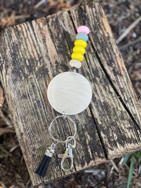 Silicone Bead Lanyard