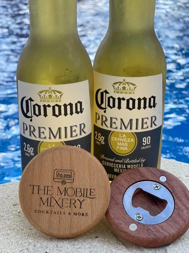 Magnetic Wood Bottle Openers