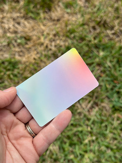 Holographic PVC Cards Sunshine Laser Supplies Holographic PVC Cards Sunshine Laser Supplies