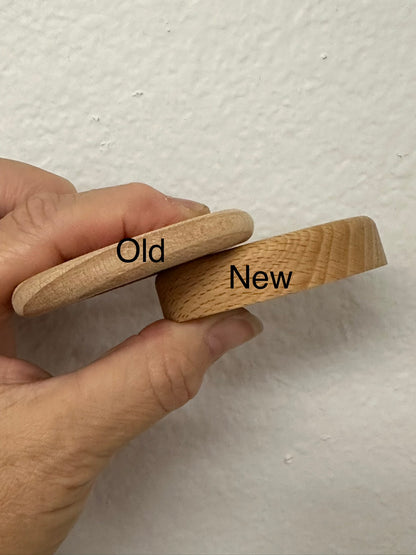 Magnetic Wood Bottle Openers