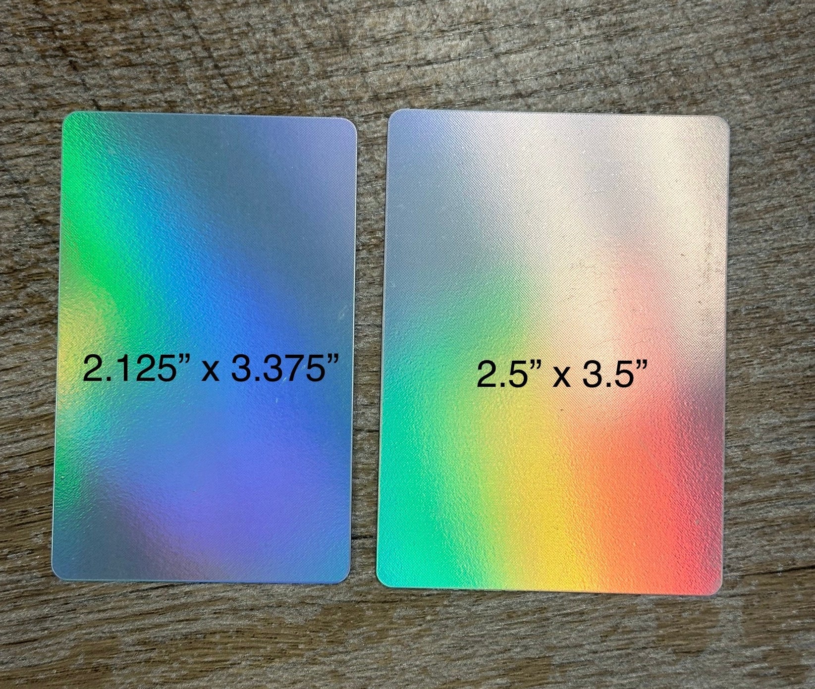 Holographic PVC Cards Sunshine Laser Supplies Holographic PVC Cards Sunshine Laser Supplies