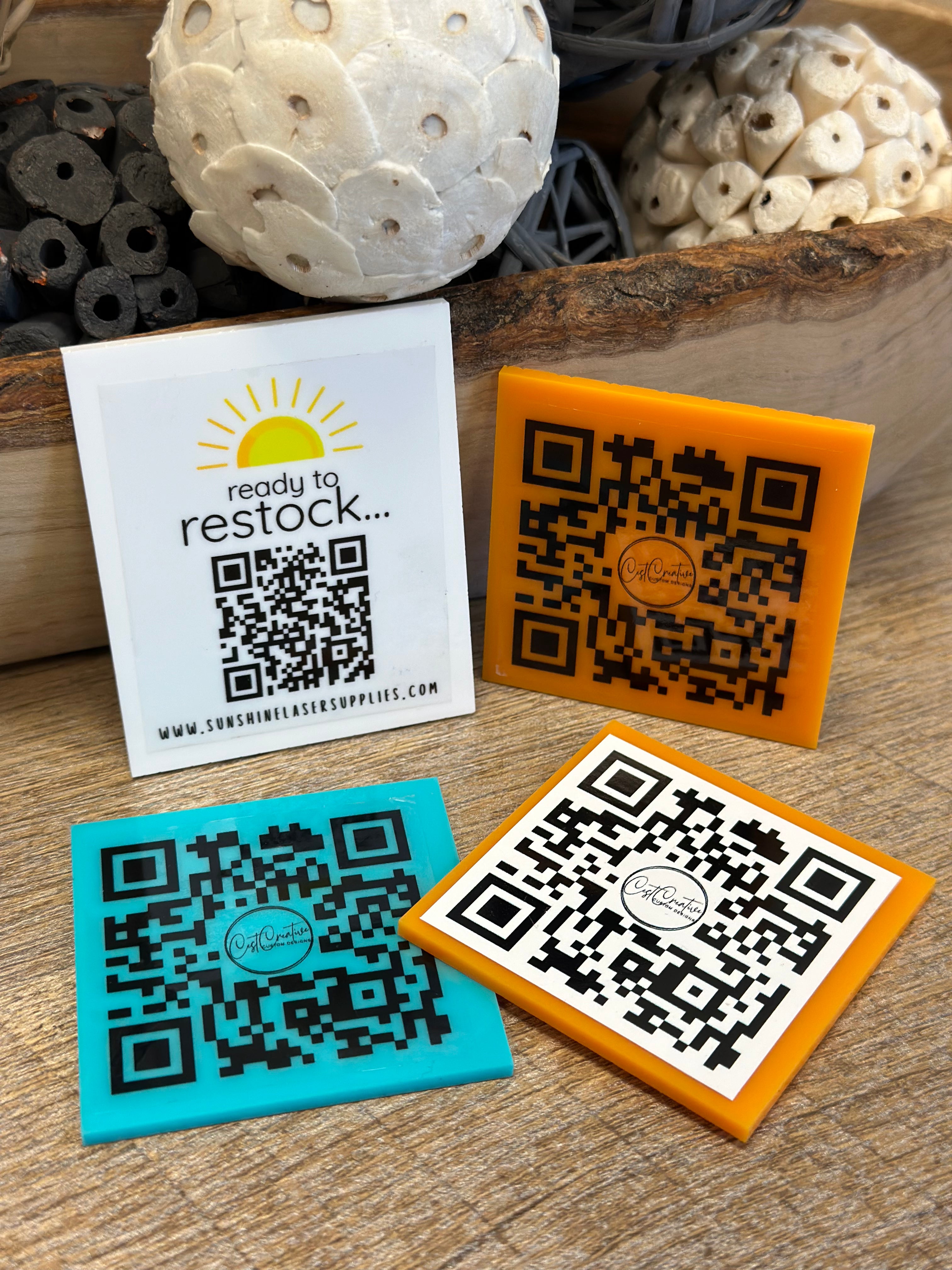 QR Code Stickers – Sunshine Laser Supplies