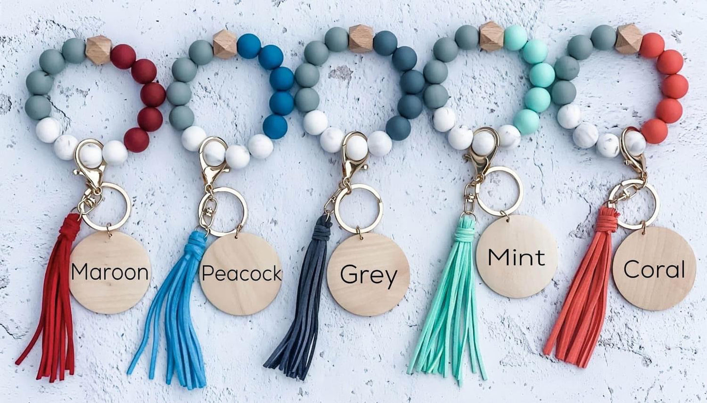Silicone Bead Wristlet