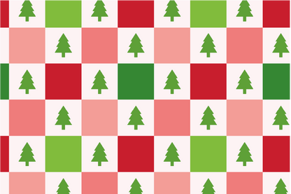 Printed Leatherette Christmas Patches (Pack of 5)