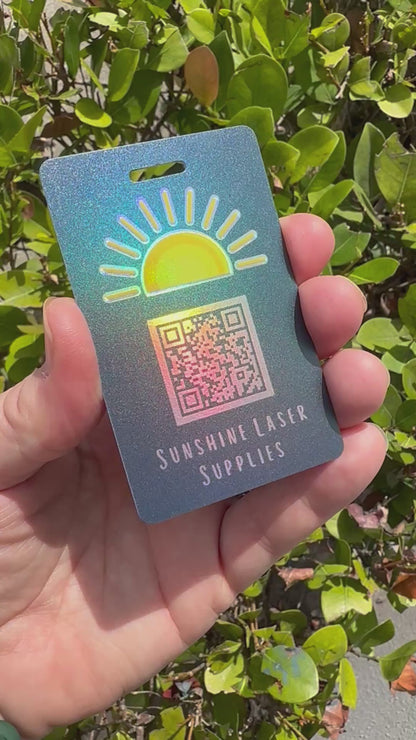 holographic business card Raised Foil Cards Plastic Business Cards | Holographic