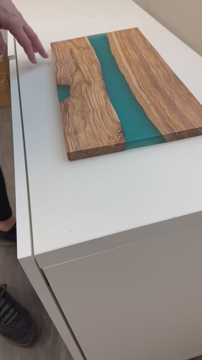 IRREGULAR Olivewood + Resin Boards