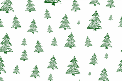 Printed Leatherette Christmas Patches (Pack of 5)