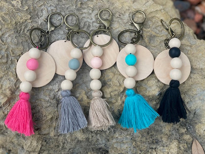 Boho Silicone Keychains